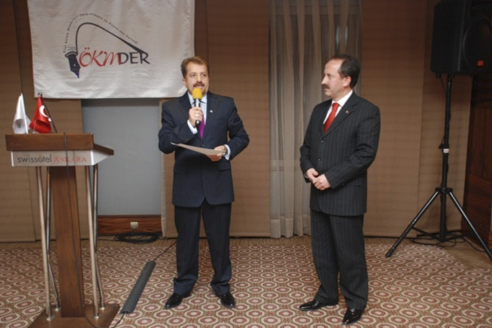 NLP Lideri Mustafa Kılınç – ÖKAMDER Başkanı Ünal Kaya