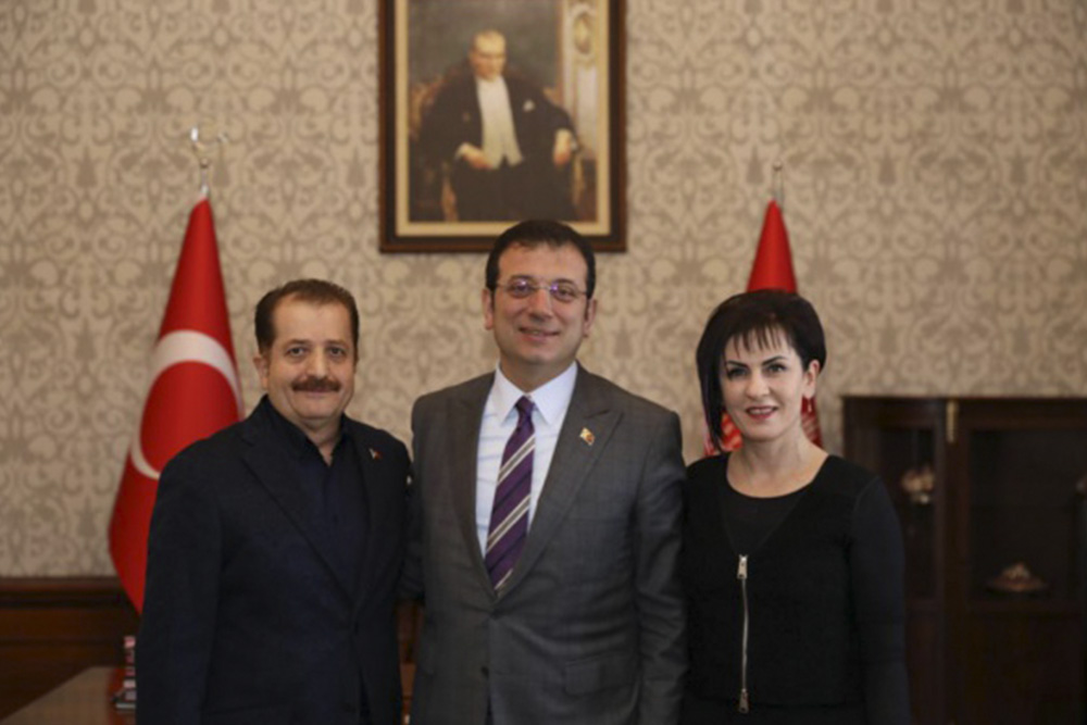 NLP Lideri, İstanbul Büyükşehir Belediye Başkanı Ekrem İmamoğlu ve Sevda Kangal Kılınç
