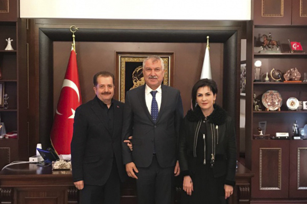 NLP Lideri, Adana Büyükşehir Belediye Başkanı Zeydan Karalar ve Sevda Kangal Kılınç