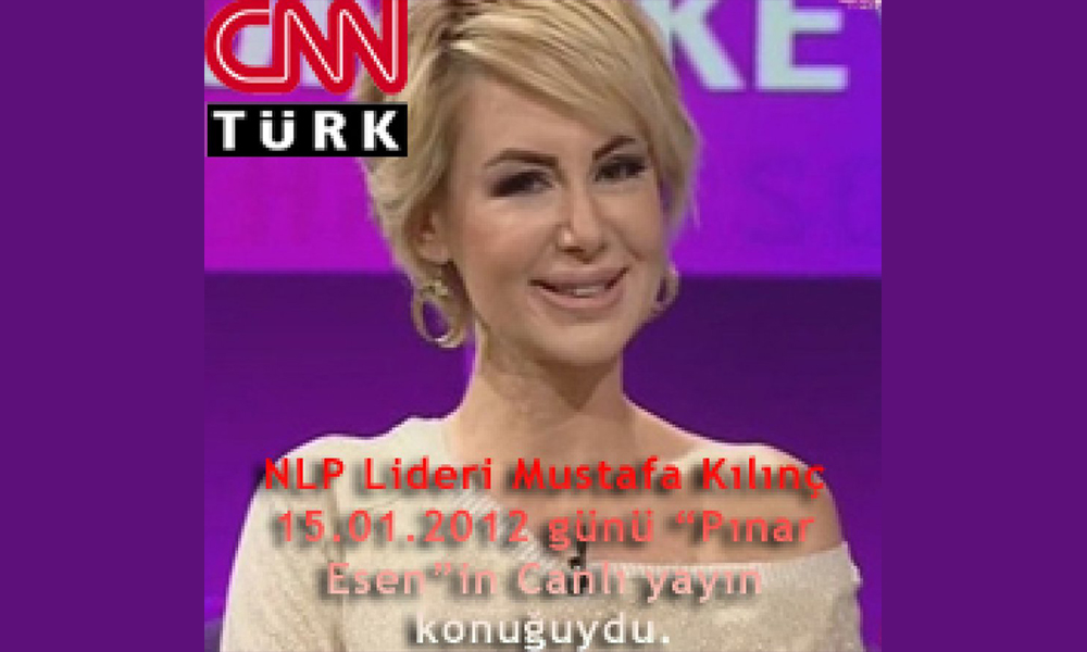 NLP Lideri Mustafa Kılınç 05.10.2012 günü “Pınar Esen”in 2. Kez Canlı yayın konuğuydu.